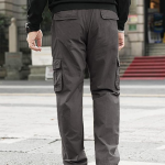 Men's Regular Fit Low Rise Cargos Trousers | Cargo Track Pant | Loose Fit | Regular Trouser
